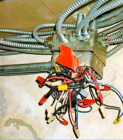 A Wiring Mess - Too Many Wires!