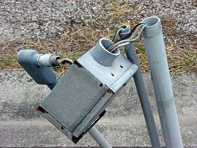 Unsupported Weatherproof Box